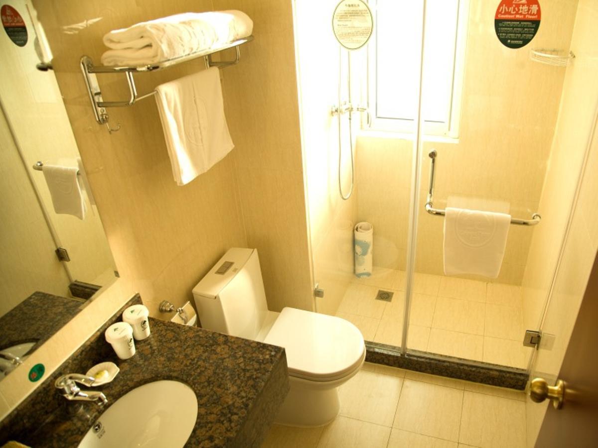 Greentree Inn Shandong Rizhao East Haiqu Road Business Hotel Dış mekan fotoğraf