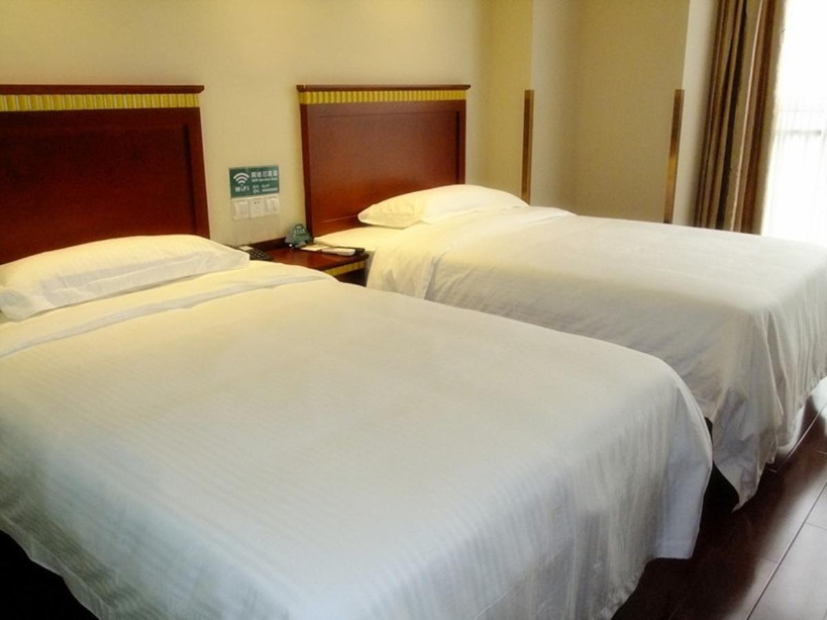 Greentree Inn Shandong Rizhao East Haiqu Road Business Hotel Dış mekan fotoğraf